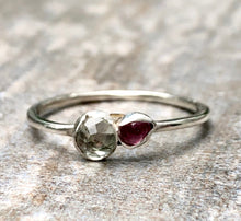 Lily - Two Gemstone Ring